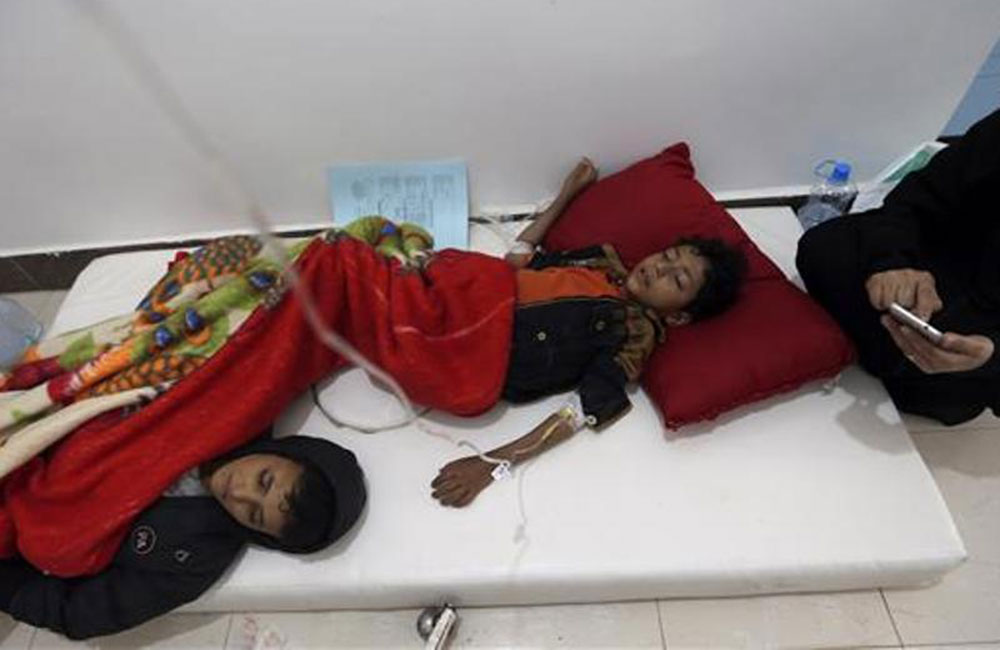 යේමනයට කොළරාව