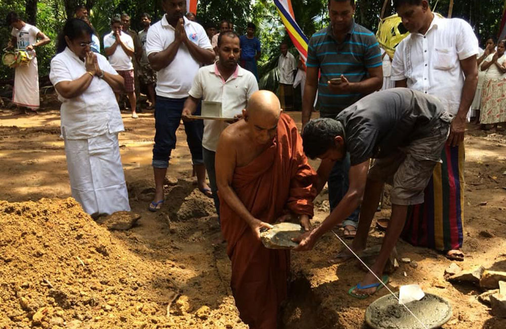 ගම්පෙරලියෙන් තවත් ශාසනික මෙහෙවරක් !