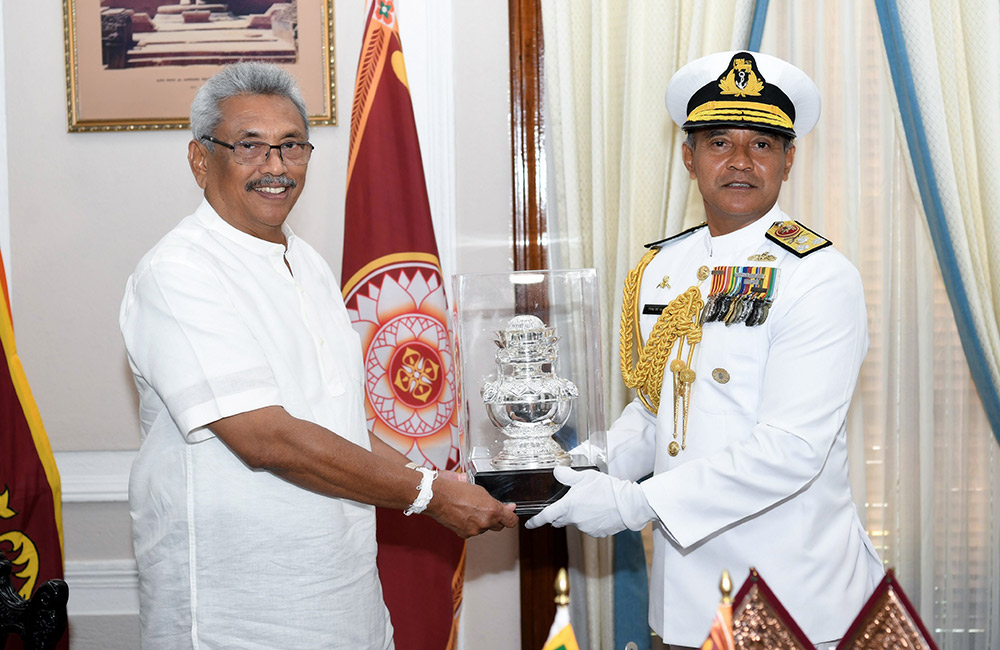 නාවික හමුදාධිපති, ජනපති  හමුවෙයි