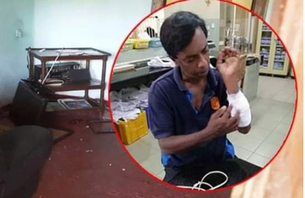 පොහොට්ටුවේ හැටි මෙහෙමයි : ගෝඨා ගැන ලිව්වා කියා මාධ්‍යවේදියාට ප්‍රහාරයක් !