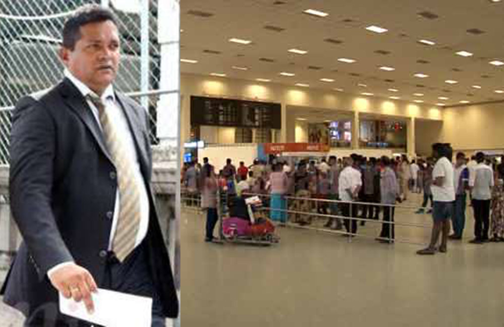 නිශාන්ත සිල්වා : පණ බේරගන්න රට හැර යයි !