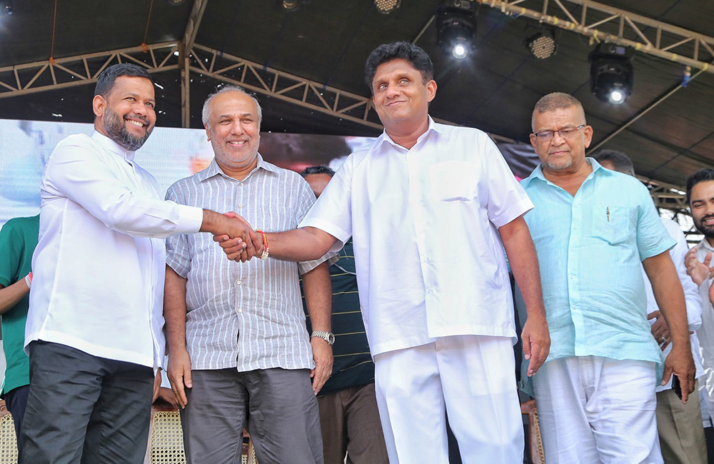 සුළු ජාතික ජන්ද 90 % ක් සජිත්ට : දිනනවා ස්ථිරයි !