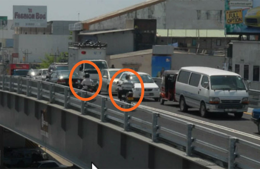 දෙහිවල ගුවන් පාලම යතුරු පැදියන්ට තහනම්