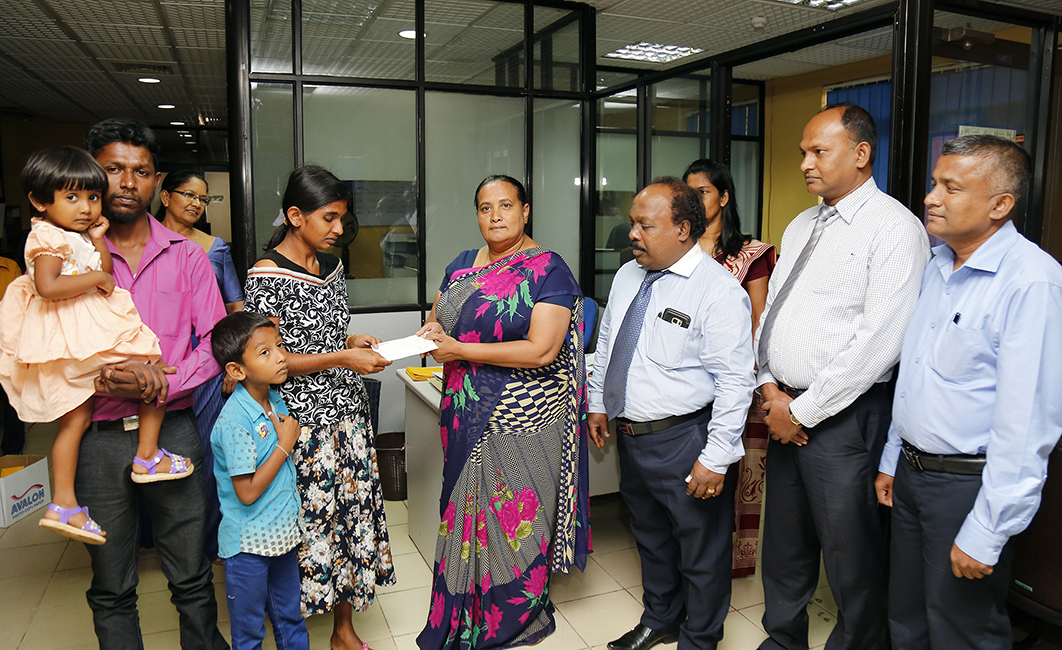 කුවේට්හිදී මරණයට පත් ශ්‍යාමලි වෙනුවෙන් ලක්ෂ 18ක වන්දි !