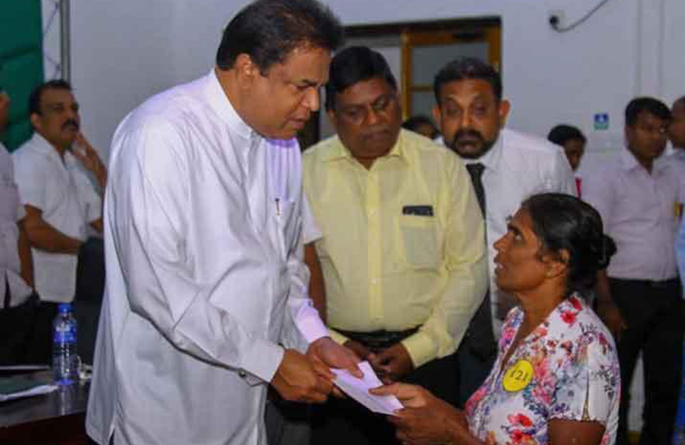 සේනා නිසා පීඩාවටපත් ජනතාවට වන්දි !