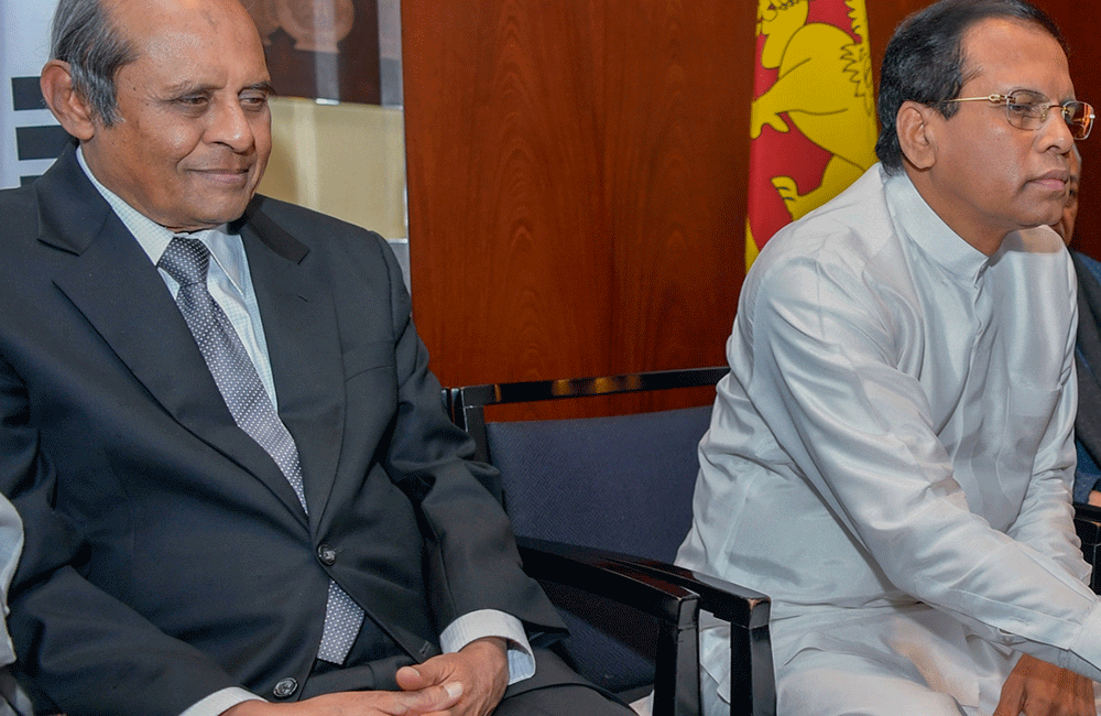 විදේශ අමාත්‍යංශය සිරිසේන යටතට ?