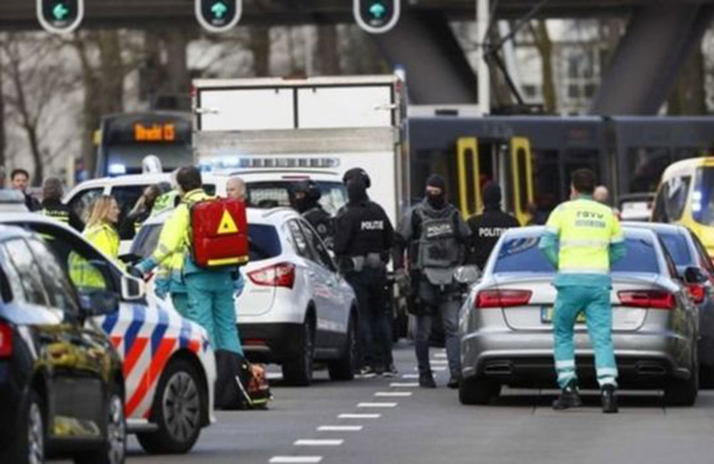 නෙදර්ලන්තයේ වෙඩි තැබීම: සැකකරු අත්අඩංගුවට !