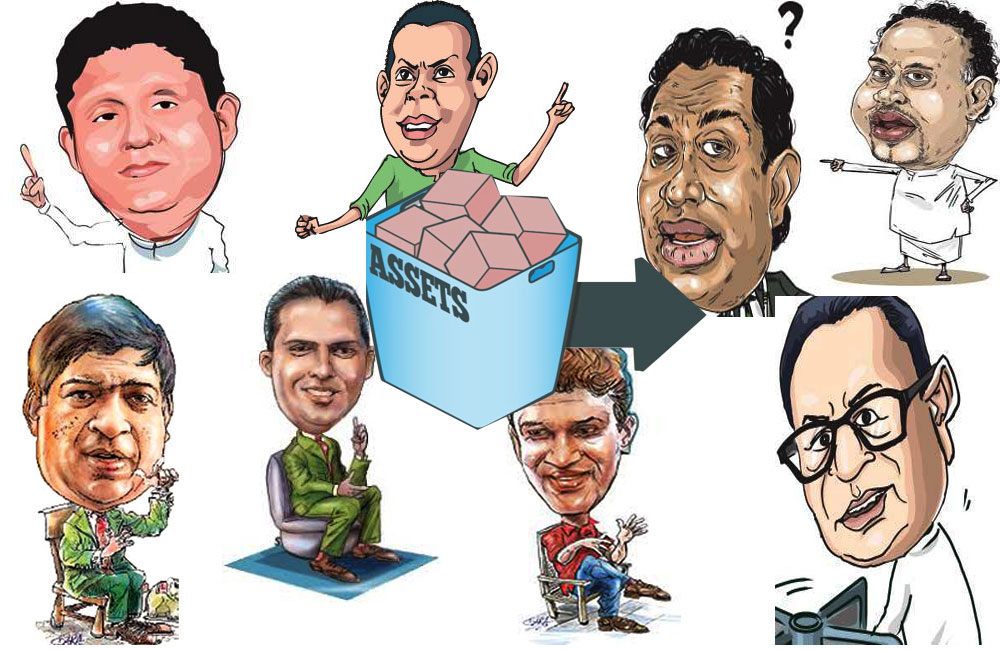 වත්කම් නොකීවාට ඇමති 8 කට නඩු !