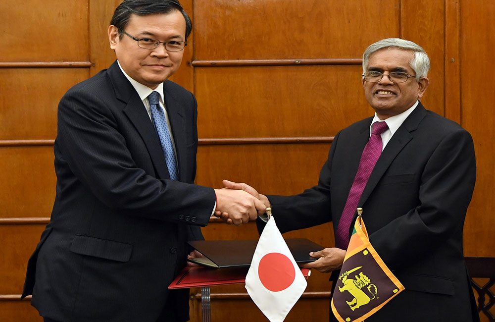 ත්‍රස්ත මර්දනයට ජපන් ආධාර ! 