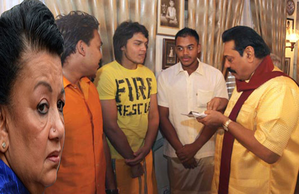 ගෝඨාගේ ඉවෙන්ට්ස්වල මහින්දට කැපිල්ලක් : පුතුන් නොසන්සුන් !