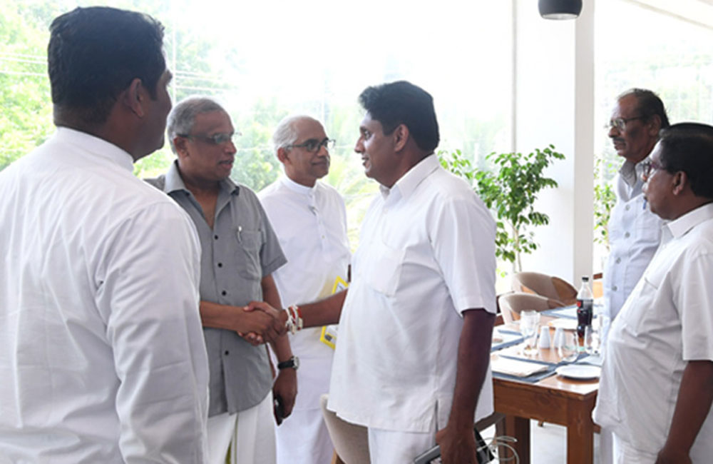 සජිත්ට යාපනයේ දී ඉහළ පිළිගැනීමක් !