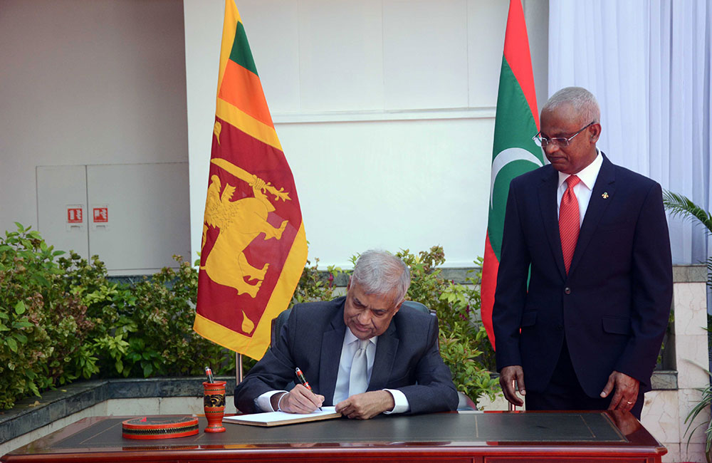 මාලදිවයින සහ ලංකාව අතර : අවබෝධතා ගිවිසුම් 4 ක් !