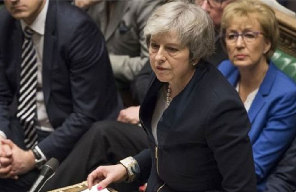 බ්‍රික්සිට් ගිවිසුම බ්‍රිතාන්‍ය පාර්ලිමේන්තුවේදී පරාදයි !