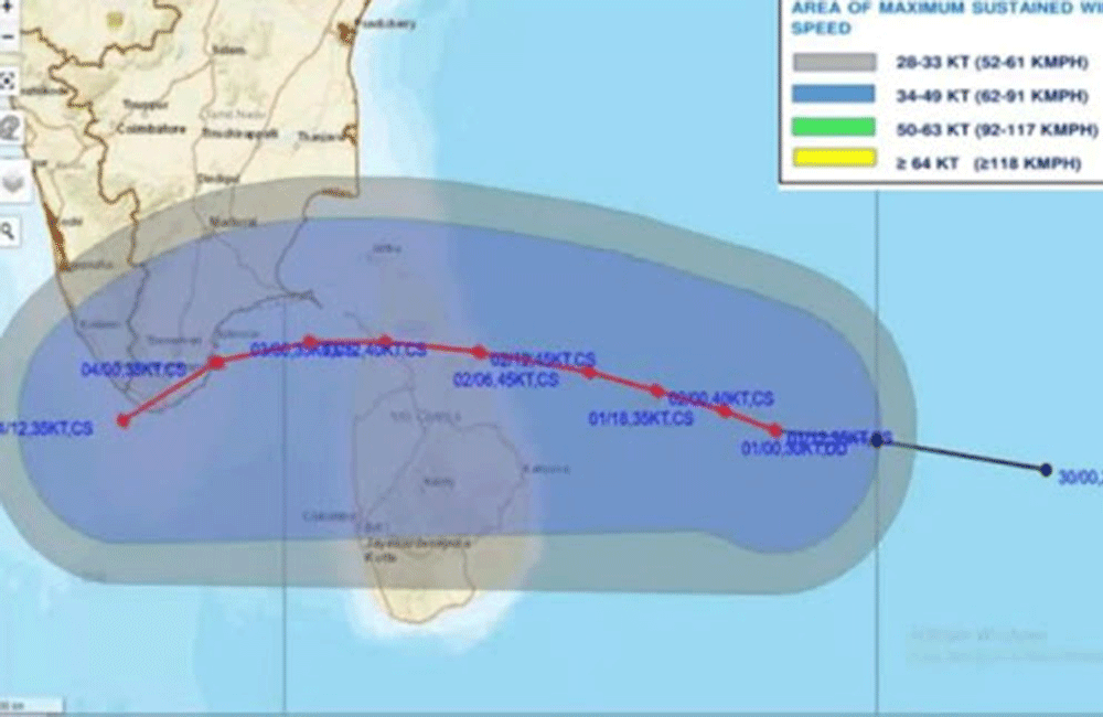 බුරවීගෙන් පරිස්සම් වෙන්න : තවත් රතු නිවේදනයක් එයි !