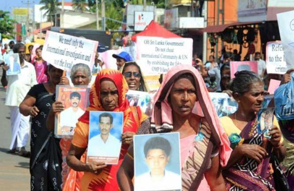 අතුරුදහන් වූ වින්දියන් ගැන ජනාධිපතිගේ ප්‍රකාශය ගැන ජාත්‍යන්තර තැතිගැන්මක් !