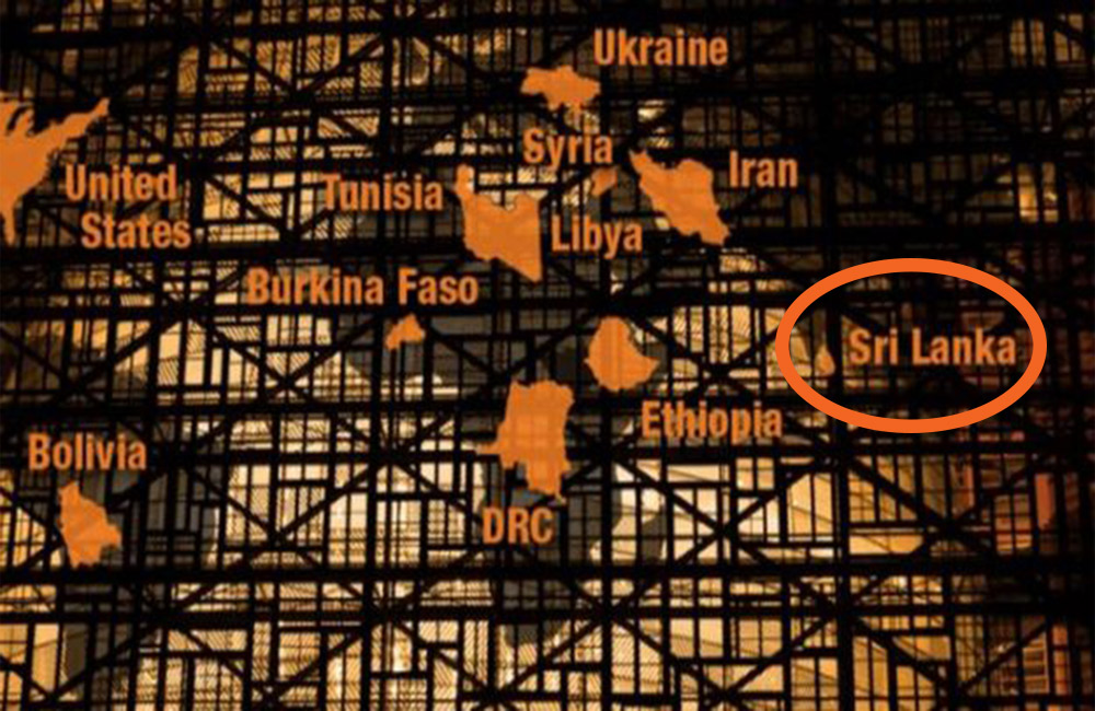 2020 ගැටුම් - ප්‍රචණ්ඩත්වය ඇති වන රටවල් 10 අතරට ලංකාවත් !