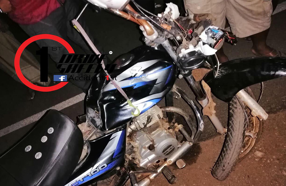 එස්.එම් ඇමතිගේ රිය අනතුර : දෙදෙනෙක් මරුට !
