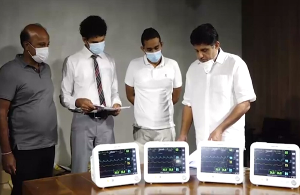 ජනසුවය දෙවැනි අදියරෙන් ලක්ෂ තිස් දෙකක රෝහල් උපකරණ පරිත්‍යාගයක් (video )