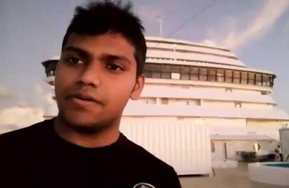 මැග්නිෆිකා නැවේ සිටි තරුණයා බූස්සේ නිරෝධායනයේ !