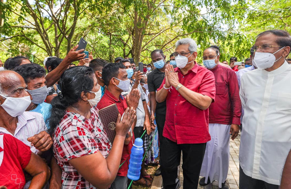  අගමැති පොළොන්නරුවෙන් : පොහොට්ටුව රත් වෙයි !