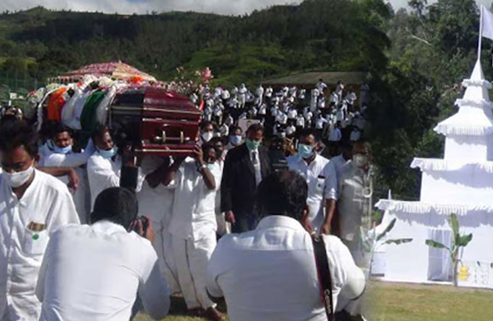 තොණ්ඩමන්ගේ මළගෙදර වාර්තා කිරීමට ගිය මාධ්‍යවේදියකු ඇතුළු 3 ක් නිරෝධායනයට !