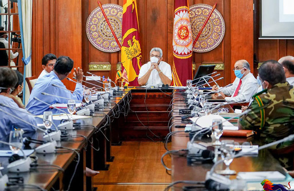 ගෝඨාභය ජනපතිගේ අභ්‍යන්තර කවය ජාත්‍යන්තරයට !