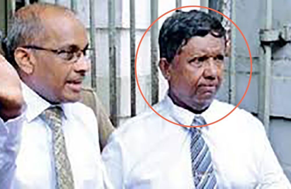 කෝටි දෙකේ අල්ලස : සිරිසේනගේ ගෝලයාට ඇප නෑ !