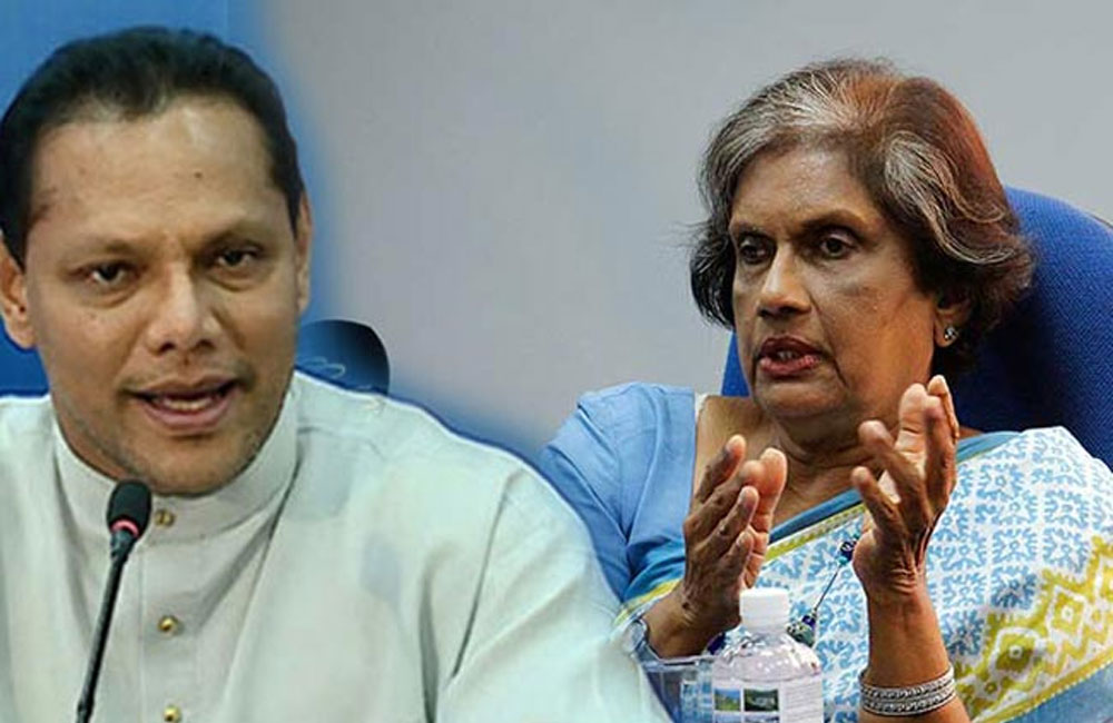 චන්ද්‍රිකා දයාසිරිට යවපු ලිපිය වැඩ කරයි !