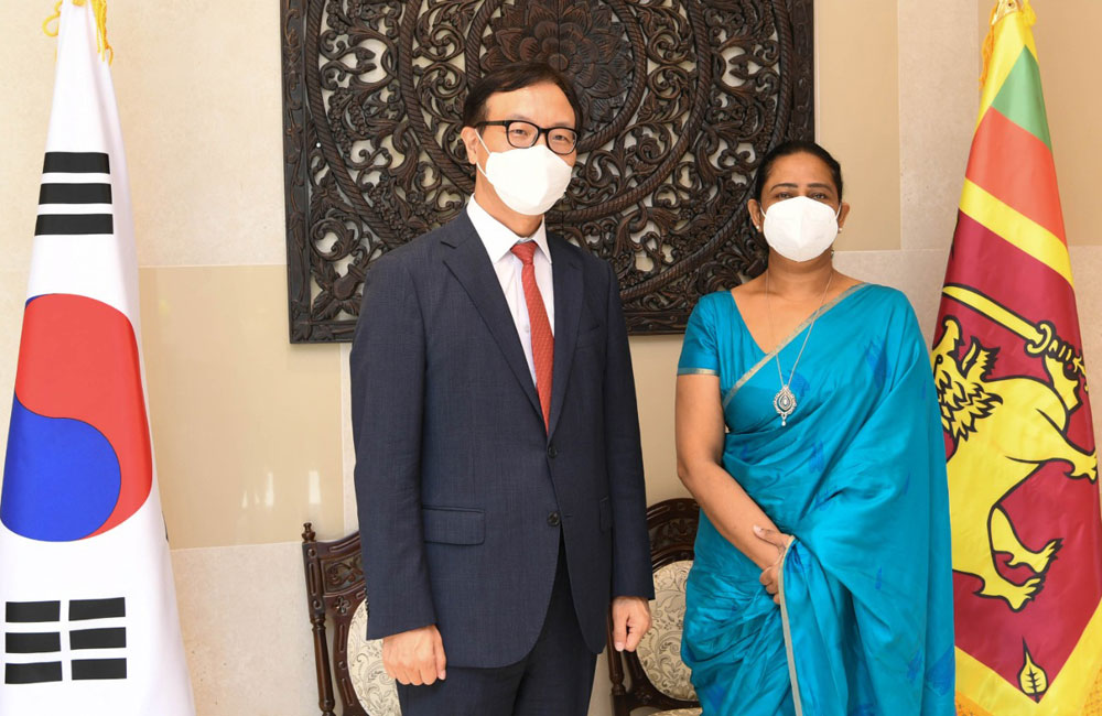 කොවිඩ් මර්දනයට කොරියානු සහය