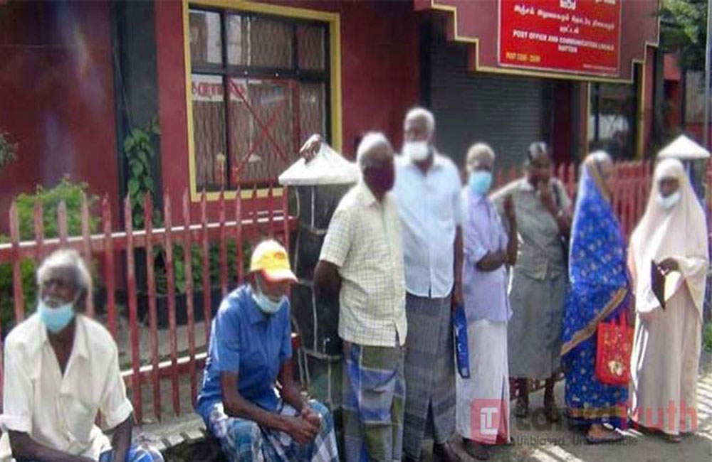 හදිසි රජයේ නිවාඩුවෙන් ජ්‍යෙෂ්ඨ පුරවැසියෝ පීඩාවක