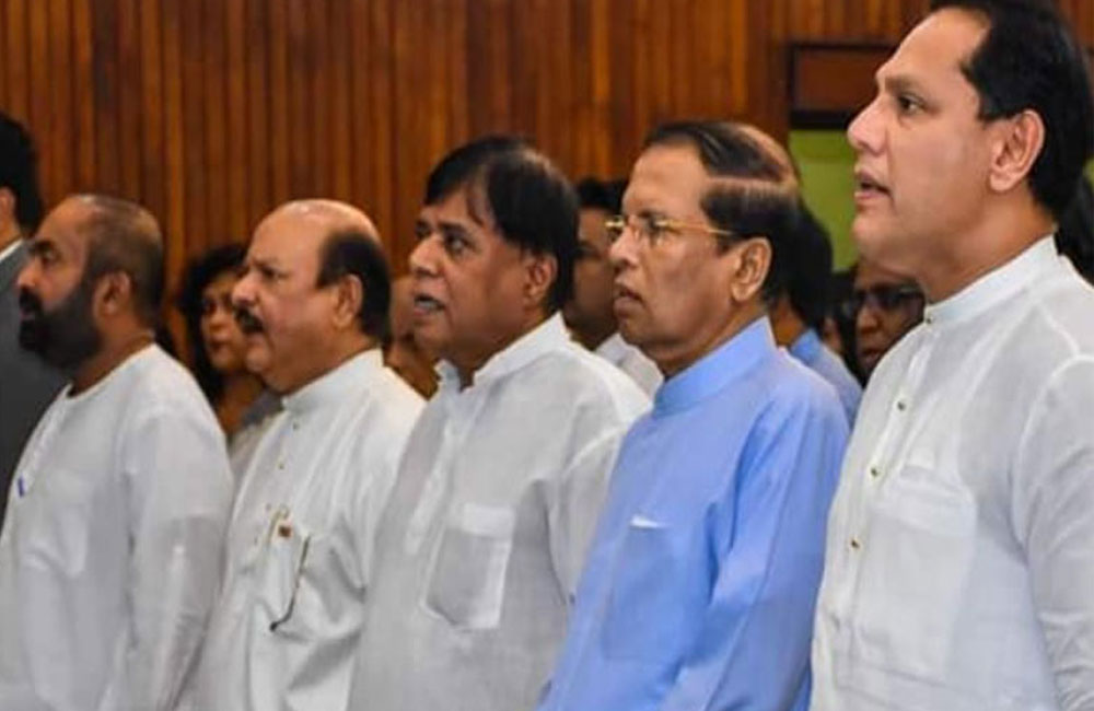 ආය කවදාවත් පොහොට්ටුව සමග සන්ධාන නෑ : ශ්‍රිලනිපය තද තීන්දුවක !