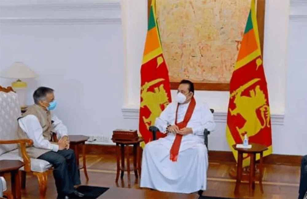 ඉන්දීය මහකොමසාරිස්  අගමැති හමුවෙයි