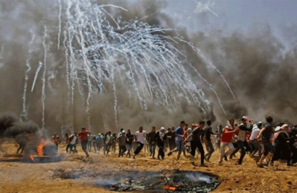 ගාසා තීරයේ ජන ඝාතන ගැන පෙසප විරෝධය !