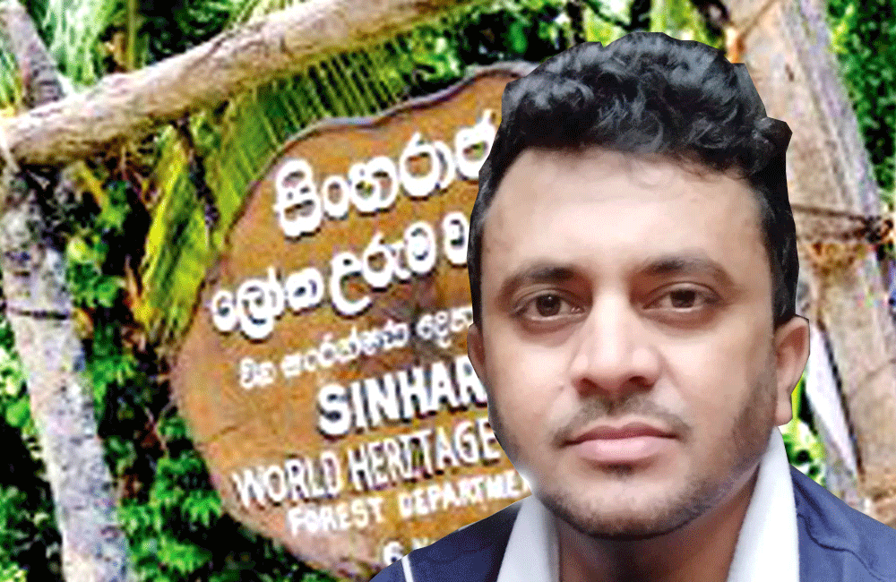 සිංහරාජය ගැන පෝස්ට් එකක් දැම්මට : රාජ්‍ය සේවකයකු CID අත්අඩංගුවට !