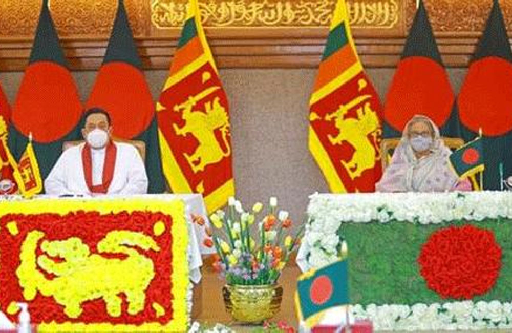 ලංකාව සහ බංග්ලාදේශය අතර ද්විපාර්ශවීය අවබෝධතා ගිවිසුම් හයක්