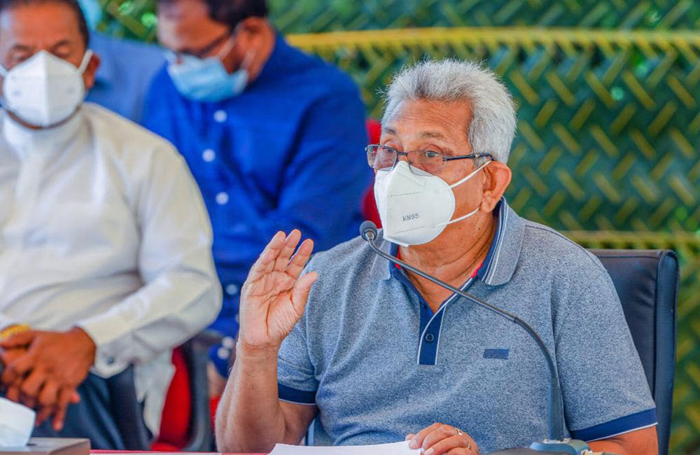 ගෝඨාභයගෙන් අවධාරණ  2ක් : එකක් මාධ්‍යට අනික ඊළඟ වතාව ගැන ! 