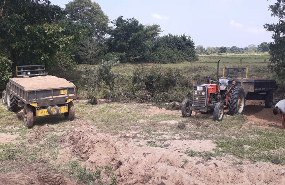 පරිසර හානි මඬින්න යුද්ධ හමුදාවෙන් මෙහෙයුම්