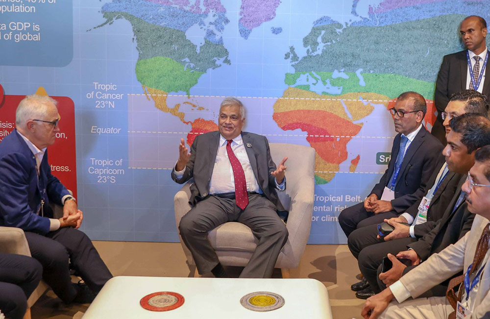  දේශගුණ විපර්යාස පිළිබඳ ජාත්‍යන්තර විශ්වවිද්‍යාල (ICCU) ව්‍යාපෘතිය නිල වශයෙන් ප්‍රකාශයට පත් කරයි !
