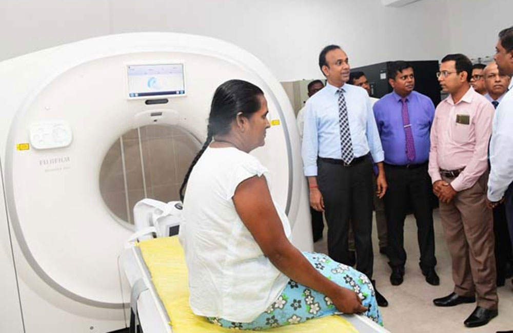 කරාපිටිය රෝහලට නවීන CT Scanner යන්ත්‍රයක්