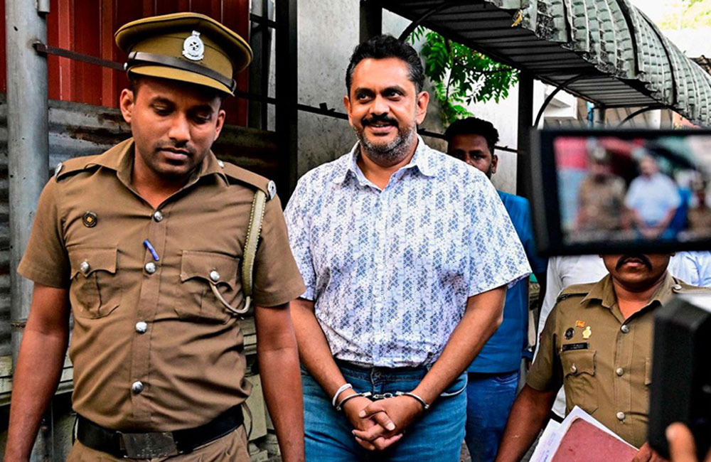 ශෂීන්ද්‍ර රාජපක්ෂ සැප්තැම්බර් 12 දක්වා රක්ෂිත බන්ධනාගාරයට
