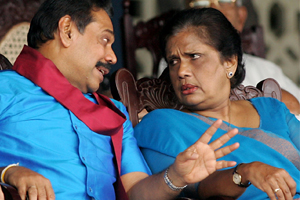 Mahinda and Chandrika