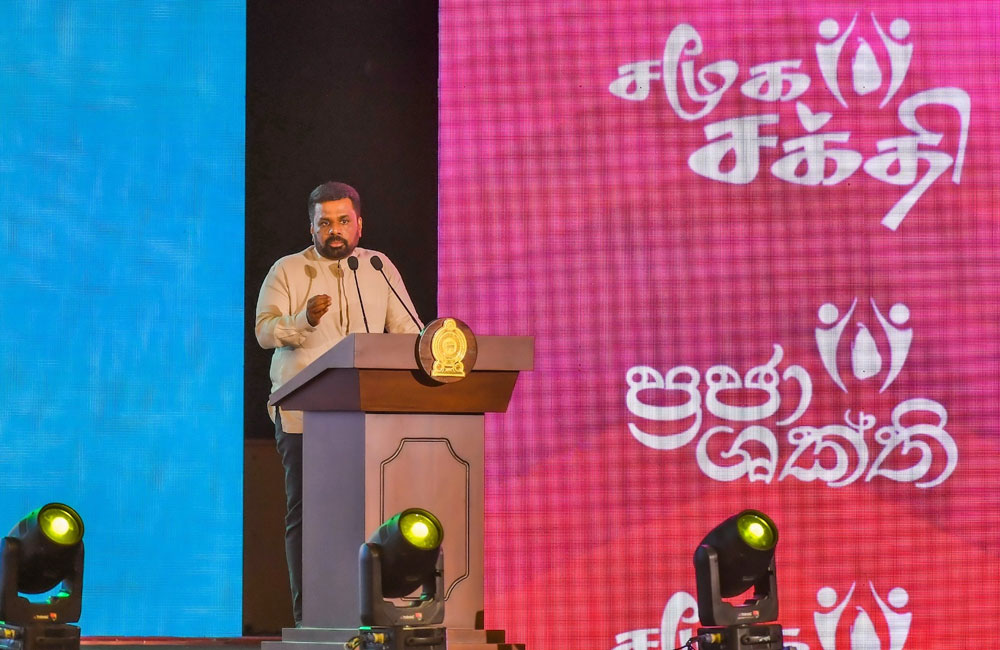 ඉලක්ක සහගත ප්‍රජාවකට සහනාධාර ලබාදීම අපේ අරමුණයි -ජනපති