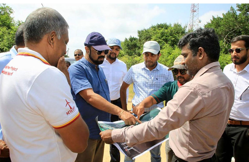 මන්නාරමට නව සුළං විදුලි බලාගාර දෙකක්