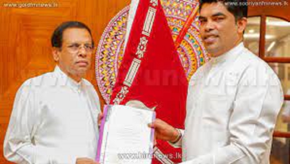 රිෂාඩ්ගේ ප්‍රශ්නය ශාන්ත සහ සිරිසේනටත් !